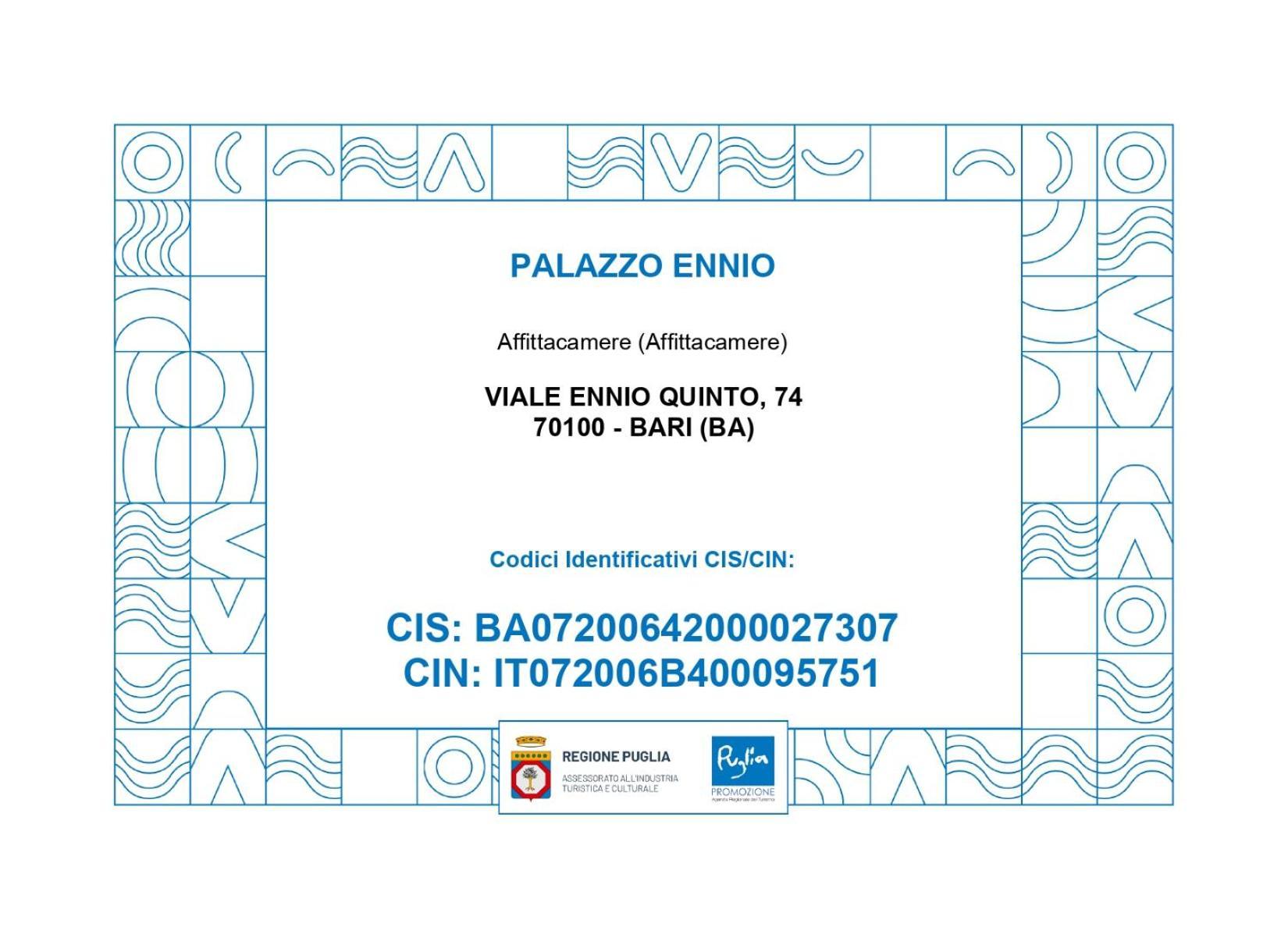 Palazzo Ennio Otel Bari Oda fotoğraf